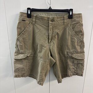 KUHL (Mens 33 x 10) Vintage Patina Dye Ramblr Shorts Tan Brown Hiking Outdoors